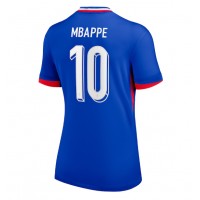 Francúzsko Kylian Mbappe #10 Domáci Ženy futbalový dres ME 2024 Krátky Rukáv